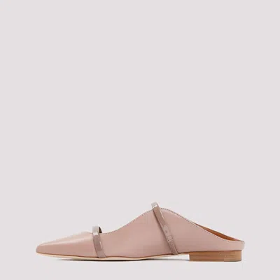 Malone Souliers Open Heel Ballerinas In Pink