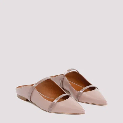 Malone Souliers Open Heel Ballerinas In Pink