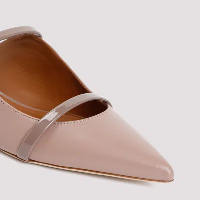 Malone Souliers Open Heel Ballerinas In Pink