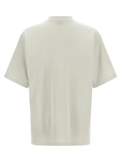 Balenciaga Nano Bb T-shirt Beige In Gray