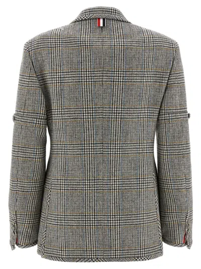 Thom Browne Prince Of Wales Blazer In Multi