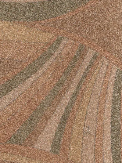 Pucci Abstract Patterned Midi Skirt With Elastic Waistband In Neutral