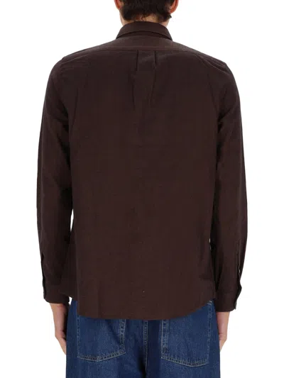 Ps By Paul Smith Regular Fit Shirt In Brown