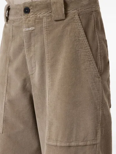 Closed Corduroy Utility Trousers In Multi