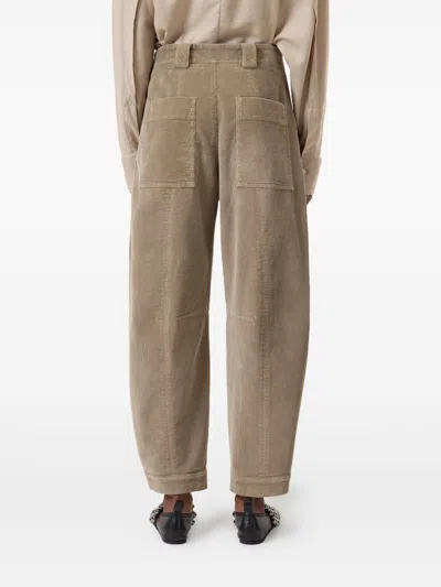 Closed Corduroy Utility Trousers In Multi