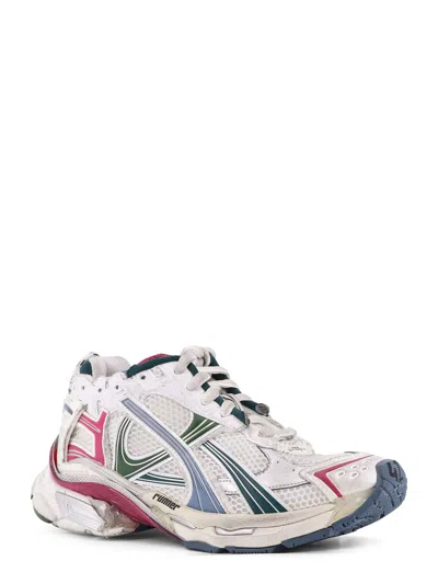 Balenciaga Runner Low-top Nylon And Mesh Sneakers In Multi