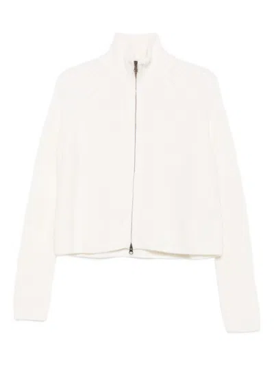 Lisa Yang Women Sadie Cashmere Cardigan In White