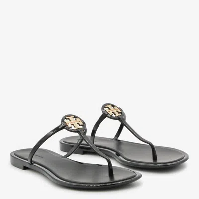 Tory Burch Thong Sandal "miller" Mini In Black