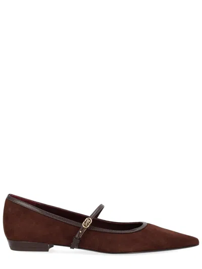 Tory Burch Shoe Mary Jane In Brown