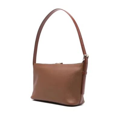 Apc A.p.c. Women Vera Leather Shoulder Bag In Brown