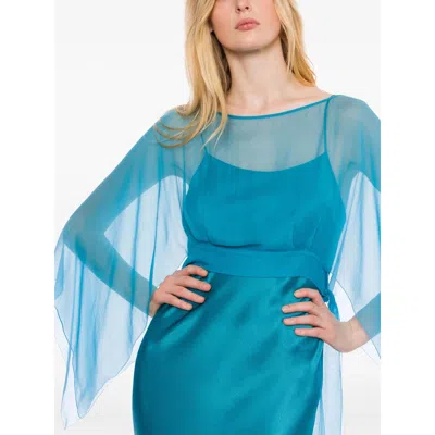 Alberta Ferretti Blue Dresses - Cocktail & Party Dresses Women In Multi