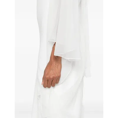 Alberta Ferretti White Dresses Women In White