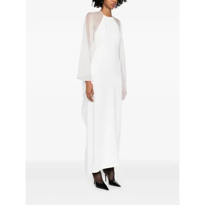Alberta Ferretti White Dresses Women In White