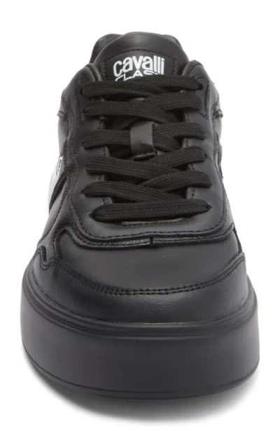 Roberto Cavalli Gab Sneaker In Black