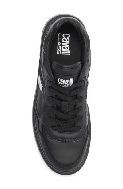 Roberto Cavalli Gab Sneaker In Black