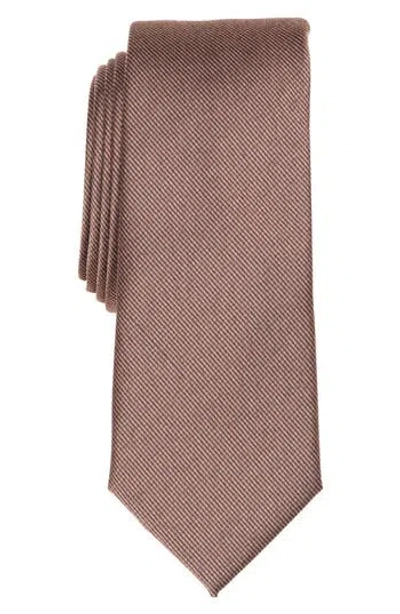 Original Penguin Keaping Stripe Tie In Brown
