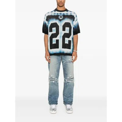 Amiri 22 Tie Dye T-shirt In Blue