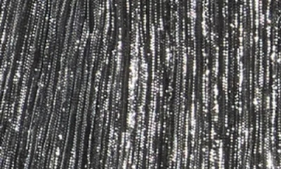 Vince Camuto Novelty Ruffle Neck Long Sleeve Trapeze Dress In Gray