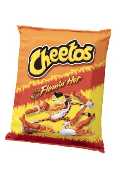 Snuggie Flamin' Hot Cheetos 2-in-1 Snack Pillow In Orange