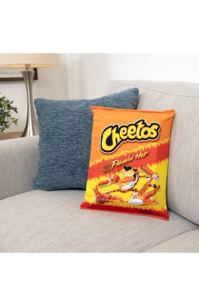 Snuggie Flamin' Hot Cheetos 2-in-1 Snack Pillow In Orange