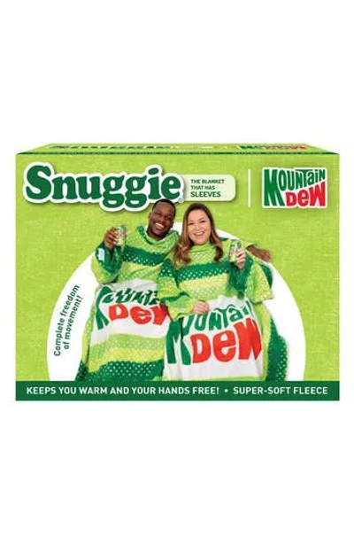 Snuggie Mountain Dew Wearable Blanket In Green