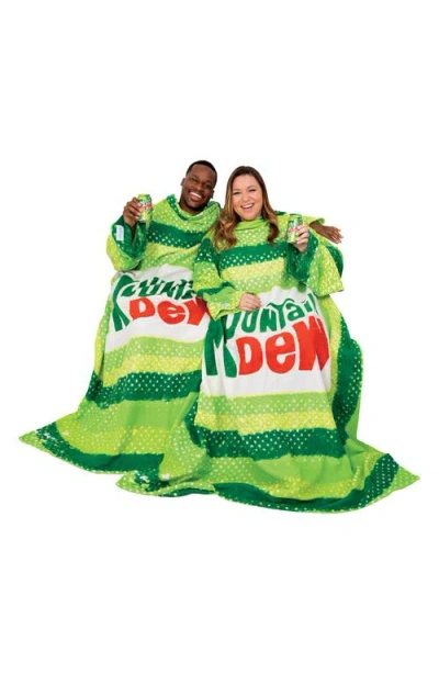 Snuggie Mountain Dew Wearable Blanket In Green