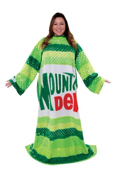 Snuggie Mountain Dew Wearable Blanket In Green