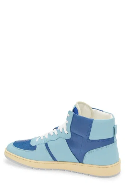 Collegium Pillar Destroyer High Top Sneaker In Blue