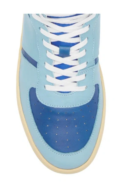 Collegium Pillar Destroyer High Top Sneaker In Blue