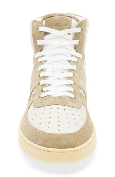 Collegium Pillar Destroyer High Top Sneaker In Green