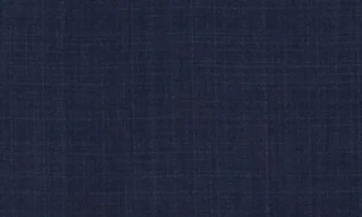 John Varvatos Star Usa Screen Weave Wool Suit In Blue