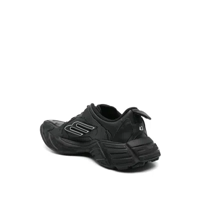 Balenciaga Monday Low-top Sneakers In Black