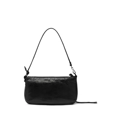 Balenciaga City Style Shoulder Bag With Adjustable Strap In Black