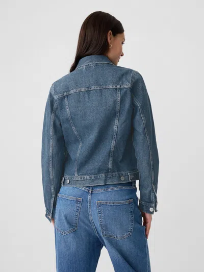 Gap Factory Icon Denim Jacket In Blue