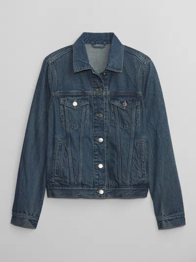 Gap Factory Icon Denim Jacket In Blue