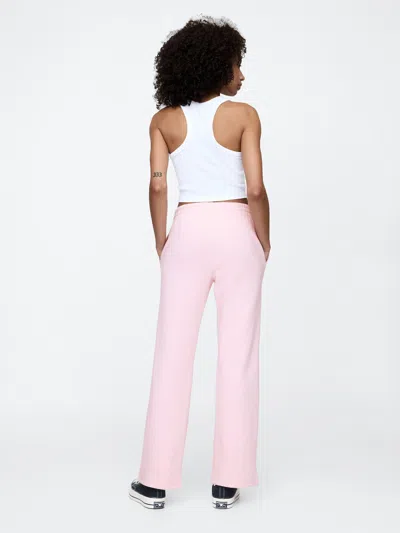 Gap Factory Gap Logo Straight Sweatpants In Pink