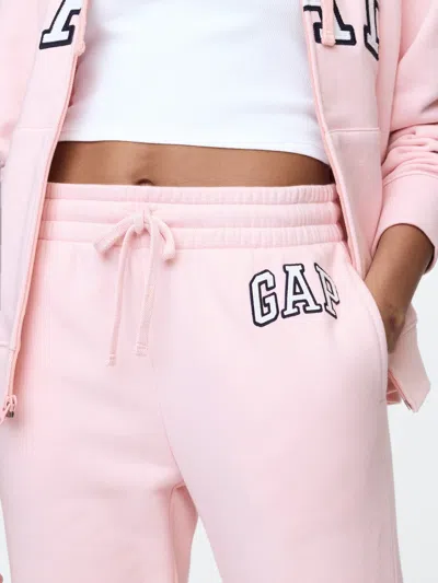 Gap Factory Gap Logo Straight Sweatpants In Pink
