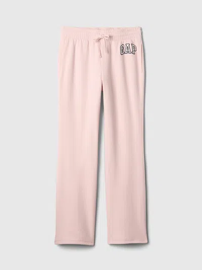 Gap Factory Gap Logo Straight Sweatpants In Pink