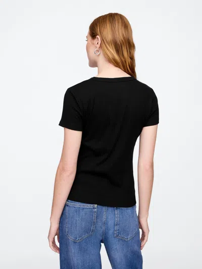 Gap Factory Favorite Crewneck T-shirt In Black