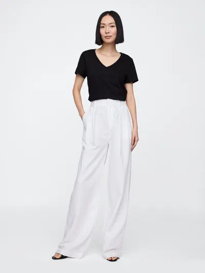 Gap Factory Favorite V-neck T-shirt In Black