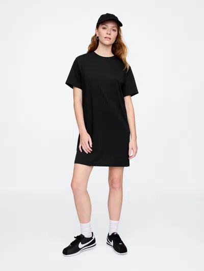 Gap Factory Relaxed T-shirt Dress In Black