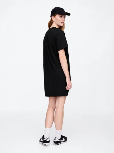 Gap Factory Relaxed T-shirt Dress In Black