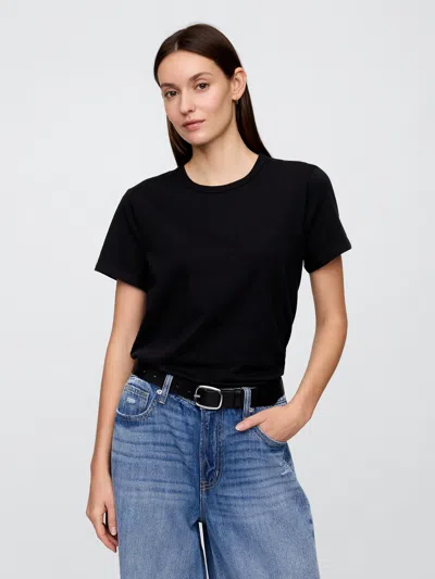 Gap Factory Favorite Crewneck T-shirt In Black