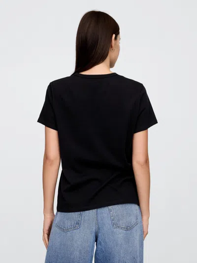 Gap Factory Favorite Crewneck T-shirt In Black