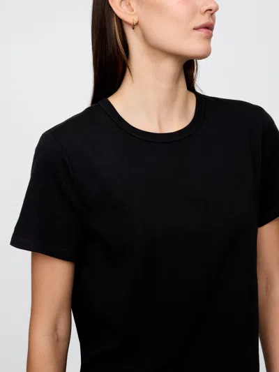 Gap Factory Favorite Crewneck T-shirt In Black