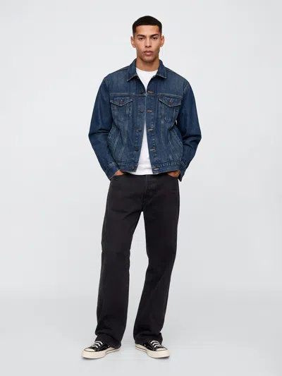 Gap Factory Icon Denim Jacket In Blue
