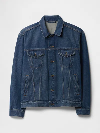 Gap Factory Icon Denim Jacket In Blue