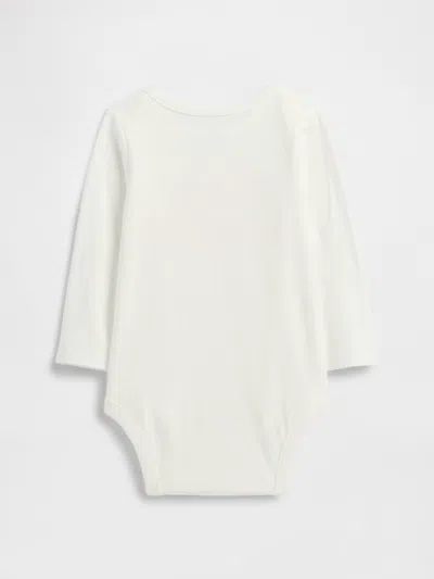 Gap Factory Baby Little Sibling Bodysuit In White