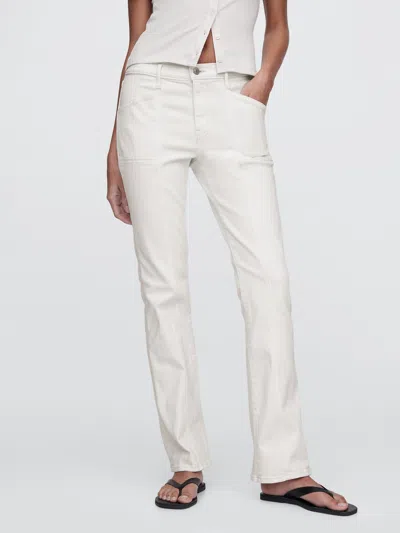 Gap Factory Mid Rise Seamed Universal Baby Boot Jeans In Multi