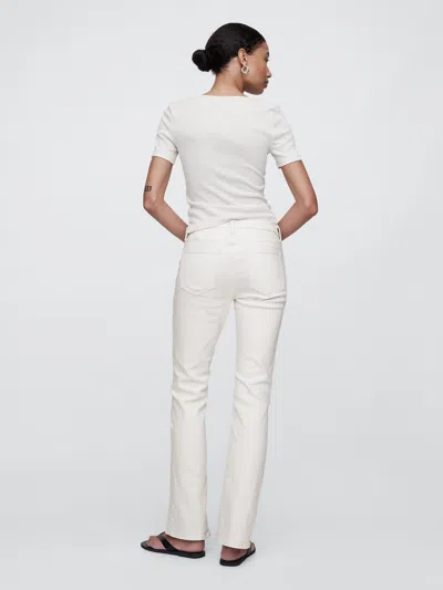 Gap Factory Mid Rise Seamed Universal Baby Boot Jeans In Multi